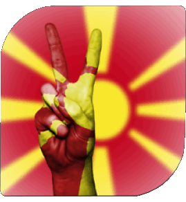 Plaza Macedonia Europa Banderas 