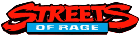 01 Logo Streets of Rage Vídeo Juegos Multimedia 