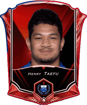 Henry Taefu Samoa Rugby - Giocatori Sportivo 