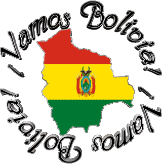 Bandera Vamos Bolivia Español Mensajes 