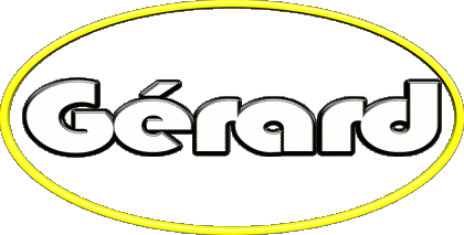 Gérard G MASCULINE - France First Names 