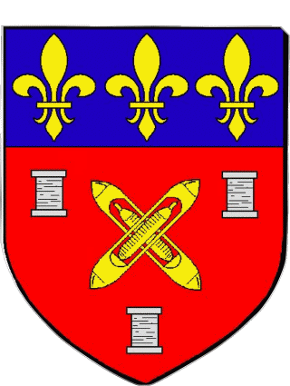 Blason-Blason FLERS 61 Départements - Villes France Drapeaux 