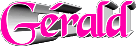 Gérald G MASCULINE - France First Names 