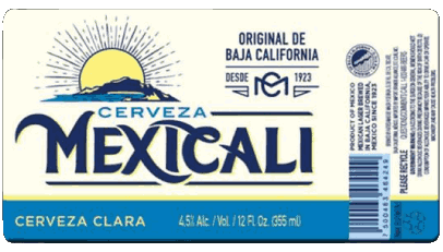 Mexicali Mexique Bières Boissons 