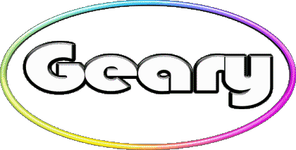 Geary G MASCULINE -  UK - USA - IRL - AUS - NZ First Names 