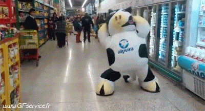 Serie 02 Divertidos Bailarines GENTE Humor - Fun 