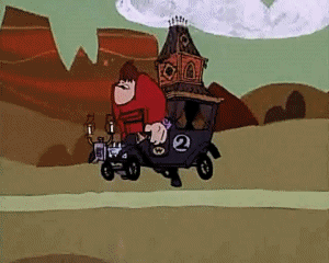 Motors Race Video GIF - 02 Les Fous du volant Dessins Animés TV Cinéma Multi Média 