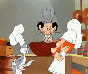 French Rarebit Bugs Bunny Cartoons TV - Movies Multi Media 