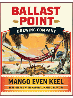 Mango Even Keel-Mango Even Keel Ballast Point USA Bier Getränke 