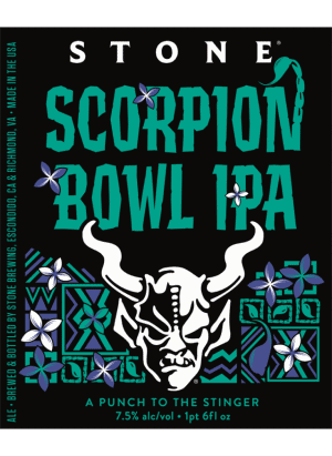 Scorpion Bowl IPA-Scorpion Bowl IPA Stone Brewing co USA Cervezas Bebidas 