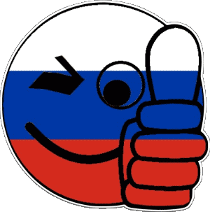 Faccina - OK Russia Europa Bandiere 