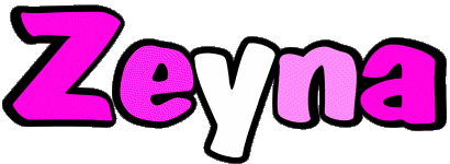 Zeyna Z FEMININE - Maghreb Muslim First Names 