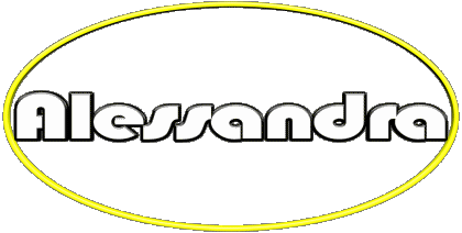 Alessandra A WEIBLICH - Italien Vorname 