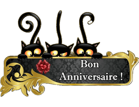 008 Animaux Bon Anniversaire Francese Messagi 
