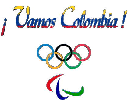Juegos Olímpicos Vamos Colombia Español Mensajes 