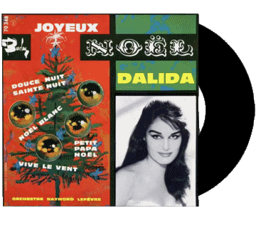 Douce nuit sainte nuit - Noel blanc - petit papa noel - vive le vent-Douce nuit sainte nuit - Noel blanc - petit papa noel - vive le vent Dalida 60' France Compilation Music Multi Media 