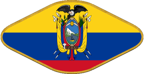 Oval 02 Colombia América Banderas 