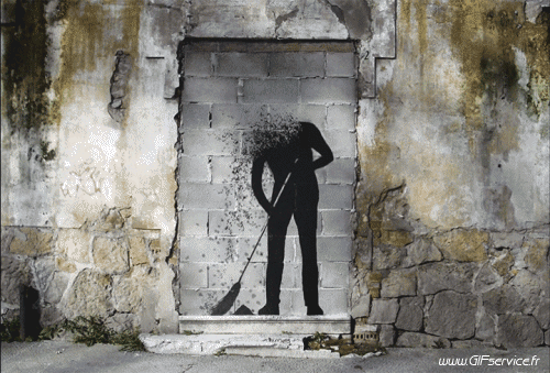 Série 01 Street Art Graffiti Humour - Fun 