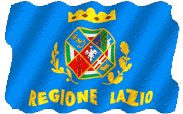 Ondulation Latium Italie Europe Drapeaux 