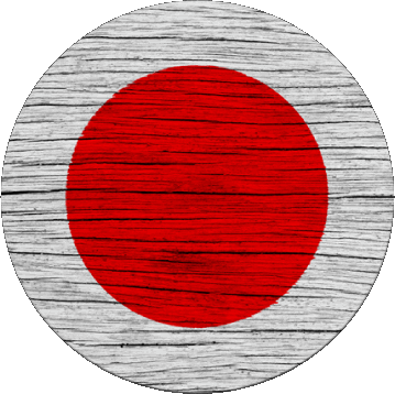 Tondo Giappone Asia Bandiere 