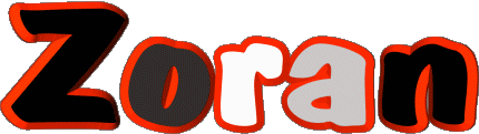 Zoran Z MANN - Frankreich Vorname 