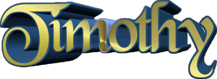 Timothy T MASCULINE -  UK - USA - IRL - AUS - NZ First Names 