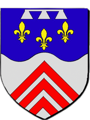Blazon-Blazon Eure et Loir 28 Departments - Cities France Flags 