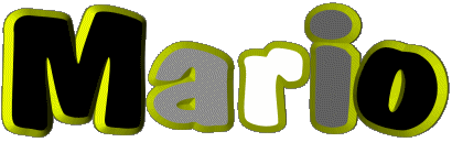 Mario M MASCULINE - Italy First Names 