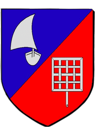 Wappen-Wappen SAINT LAURENT DE LA SALANQUE 66 Abteilungen - Städte Frankreich Fahnen 