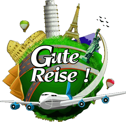 04 Transparenter Hintergrund Gute Reise Deutsche Nachrichten 