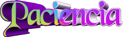 Paciencia P FEMENINO - España Nombre 