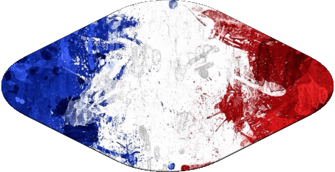 Ovale Nazionale Francia Bandiere 