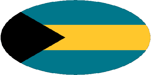 Various Bahamas America Flags 