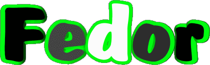 Fedor F MASCULINO - Alemania Nombre 