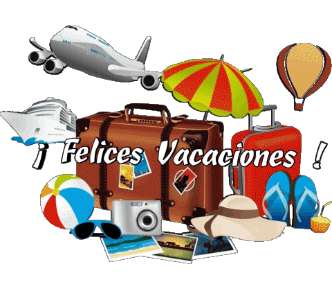 27 Fond Transparent Felices Vacaciones Espagnol Messages 