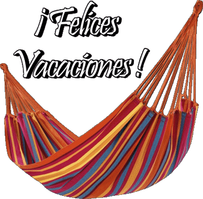 32 Fond Transparent Felices Vacaciones Espagnol Messages 