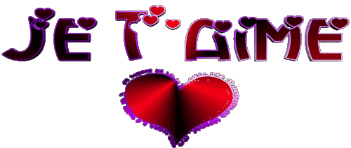 02 Je T'aime Français Messages 