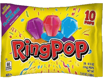 Ring Pop Bonbons Nourriture 
