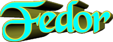 Fedor F MASCULINE - German First Names 