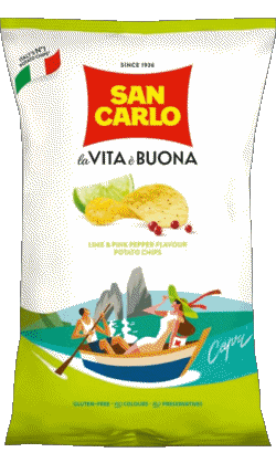 San Carlo Italia Aperitivos - Chips - Snack Comida 