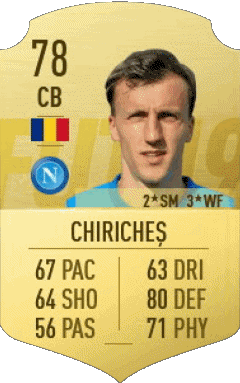 Vlad Chiriches Rumänien F I F A - Karten Spieler Videospiele Multimedia 