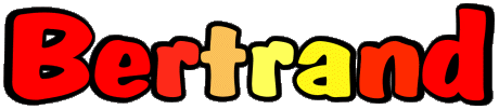 Bertrand B MASCULINE - France First Names 