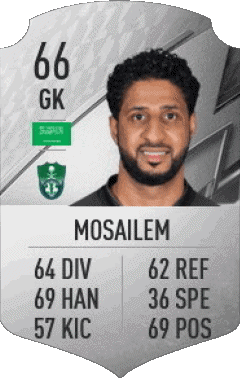 Yasser Al Mosailem Saudi-Arabien F I F A - Karten Spieler Videospiele Multimedia 