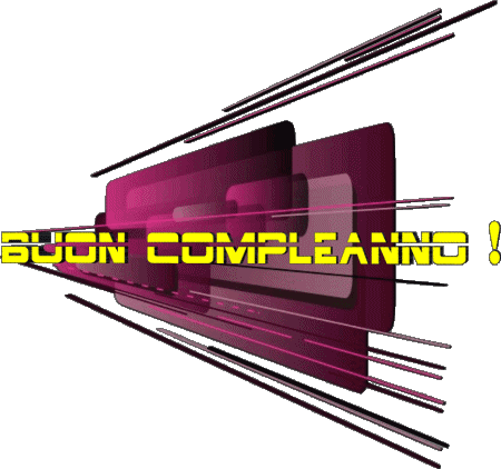 020 Transparent Background Astratto - Geometrico Buon Compleanno Italian Messages 