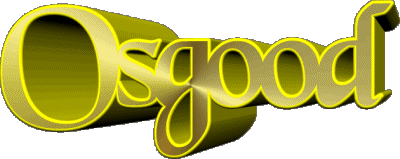 Osgood O MASCULIN - UK - USA Prénoms 