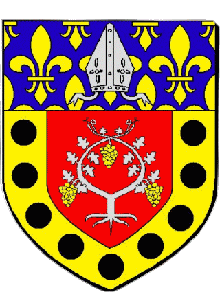 Blasone-Blasone ERMONT 95 Dipartimenti - Città Francia Bandiere 