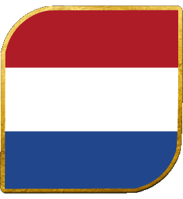 Square Netherlands Europe Flags 