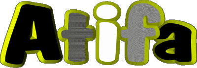 Atifa A WEIBLICH - Maghreb Muslim Vorname 