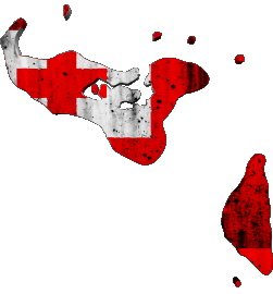 carte Tonga Océanie Drapeaux 