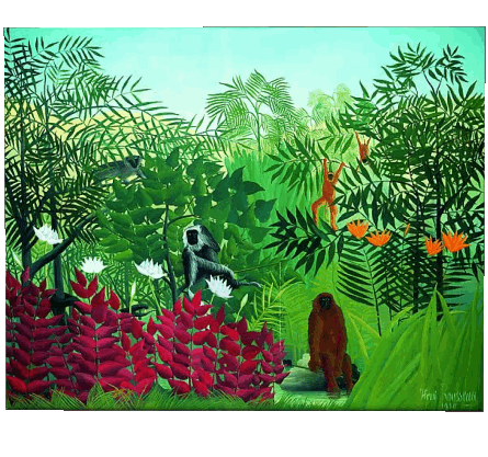 Douanier Rousseau Pintor de artistas Humor - Fun 